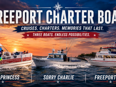 Freeport Charter Boats: Fishing, Cruising & Beach Trips